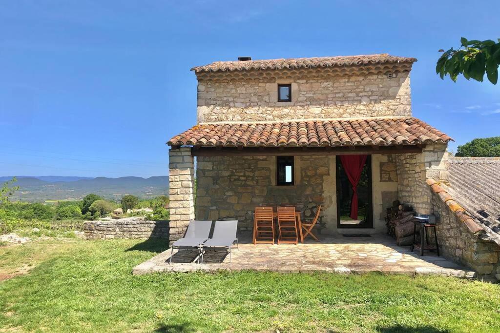 Gite Du Mas Champetre Saint-Privat-de-Champclos エクステリア 写真
